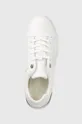 λευκό Δερμάτινα αθλητικά παπούτσια Tommy Hilfiger LUX METALLIC CUPSOLE SNEAKER