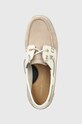 Tommy Hilfiger mokasyny zamszowe TH BOAT SHOE beżowy FW0FW07066