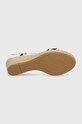 Tommy Hilfiger sandały MID WEDGE CORPORATE FW0FW07078 biały