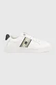 λευκό Δερμάτινα αθλητικά παπούτσια Tommy Hilfiger COURT SNEAKER WITH WEBBING Γυναικεία
