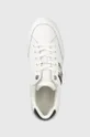 λευκό Δερμάτινα αθλητικά παπούτσια Tommy Hilfiger COURT SNEAKER WITH WEBBING