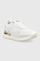 Tommy Hilfiger sneakers ELEVATED FEMININE LEATHER RUNNER FW0FW07108 alb SS23