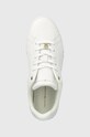 Tommy Hilfiger sneakersy skórzane COURT SNEAKER GOLDEN TH biały FW0FW07116