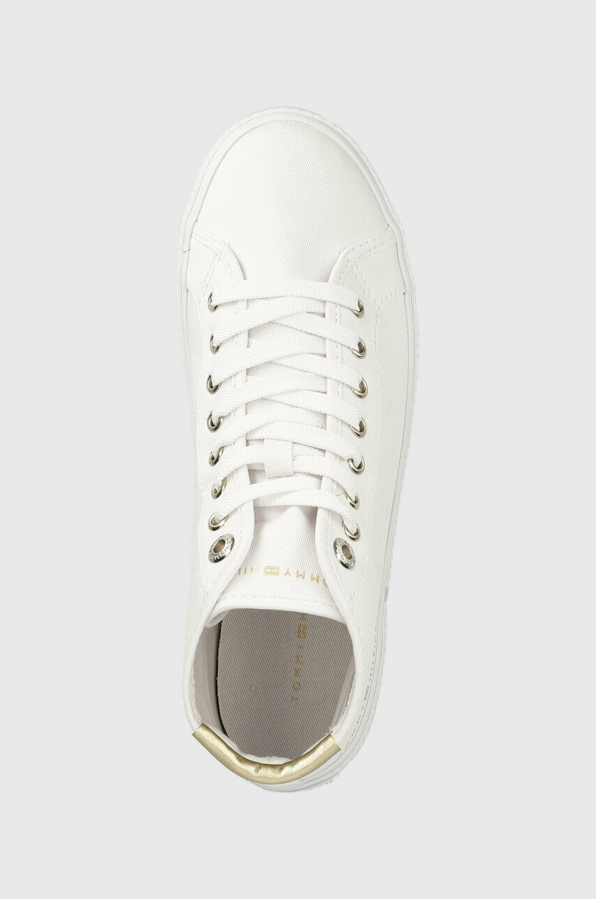 bijela Tenisice Tommy Hilfiger ESSENTIAL HIGHCUT SNEAKER