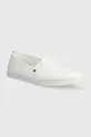 Πάνινα παπούτσια Tommy Hilfiger ESSENTIAL KESHA SLIP-ON λευκό