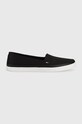 Tenisky Tommy Hilfiger ESSENTIAL KESHA SLIP-ON Planet friendly černá FW0FW07121