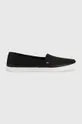 μαύρο Πάνινα παπούτσια Tommy Hilfiger ESSENTIAL KESHA SLIP-ON Γυναικεία