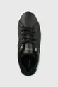 μαύρο Δερμάτινα αθλητικά παπούτσια Tommy Hilfiger FEMININE COURT SNEAKER
