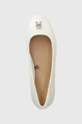 белый Кожаные балетки Tommy Hilfiger ROUND TH BALLERINA