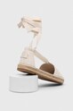 Încălțăminte Tommy Hilfiger espadrile CLOSED TOE ESPADRILLE MONOGRAM W FW0FW07253 bej