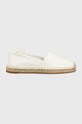 Espadrile Tommy Hilfiger ECRU DENIM ESPADRILLE tekstil bijela FW0FW07271