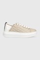 Alexander Smith sneakersy Wembley platforma beżowy ASAWE2D12SND