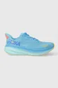 blue Hoka One One running shoes Clifton 9 Women’s