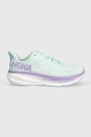 Hoka One One running shoes Clifton 9 turquoise