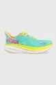 turquoise Hoka One One running shoes Clifton 9 Women’s
