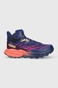 Παπούτσια Hoka Speedgoat 5 Mid GTX συνθετικό μωβ 1127919