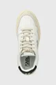 λευκό Δερμάτινα αθλητικά παπούτσια Karl Lagerfeld KREW KLKREW KL