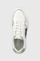 Karl Lagerfeld sneakersy skórzane VELOCITA MAX biały KL64930N.311