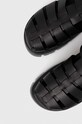 Karl Lagerfeld sandały skórzane SUN TREKKA czarny KL83525.000