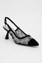 Karl Lagerfeld pantofi cu toc PANACHE KL30817D.G0S negru SS23