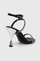 Παπούτσια Δερμάτινα σανδάλια Karl Lagerfeld PANACHE HI KL30829.S00 μαύρο
