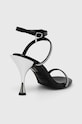 Παπούτσια Δερμάτινα σανδάλια Karl Lagerfeld PANACHE HI KL30829.S00 μαύρο