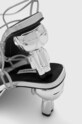 Obuwie Karl Lagerfeld sandały IKON HEEL KL39025.1SL srebrny