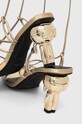 Obuwie Karl Lagerfeld sandały IKON HEEL KL39025.1GD złoty
