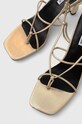 Sandále Karl Lagerfeld IKON HEEL zlatá KL39025.1GD