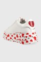 Obuwie Karl Lagerfeld sneakersy skórzane ANAKAPRI KL96590.01D biały