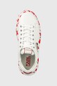 Karl Lagerfeld sneakersy skórzane ANAKAPRI biały KL96590.01D