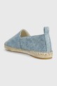 Obuwie Karl Lagerfeld espadryle KAMINI KL98119.DLB niebieski