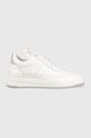 Кожаные кроссовки Filling Pieces Low Top Bianco Planet friendly белый 10127792081