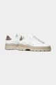 Δερμάτινα αθλητικά παπούτσια Filling Pieces Court Serrated 89128861002 λευκό SS23
