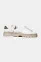 Filling Pieces sneakers din piele Court Serrated alb