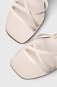 Kate Spade sandały skórzane Charmer beżowy KB824