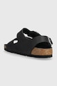 Boty Kožené sandály Birkenstock Milano 1024953 černá