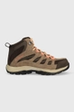 καφέ Παπούτσια Columbia Crestwood Mid Waterproof Crestwood Γυναικεία