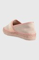 Obutev Espadrile Love Moschino JA10482G0GIG0600 roza