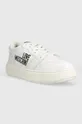 Love Moschino sneakers in pelle bianco