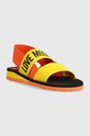 Love Moschino sandały JA16033G0GJN440A pomarańczowy SS23