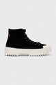 Levi's trampki zamszowe Patton S Planet friendly czarny D7032.0001