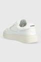 Încălțăminte Levi's sneakers din piele Glide S D7522.0001 alb