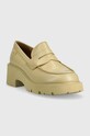 Camper mocasini de piele Milah K201425.010 bej SS23
