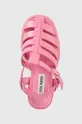 ružová Kožené sandále Steve Madden Carlita