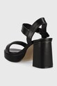 Obuwie Steve Madden sandały skórzane Freefall SM11002471.017 czarny