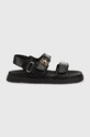 Кожаные сандалии Steve Madden Mona венский чёрный SM11002535.017