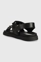 Обувь Кожаные сандалии Steve Madden Mona SM11002535.017 чёрный