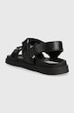 Παπούτσια Δερμάτινα σανδάλια Steve Madden Mona SM11002535.017 μαύρο