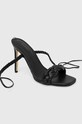 Guess sandały BINGO FL6BNG.ELE03.BLACK czarny SS23